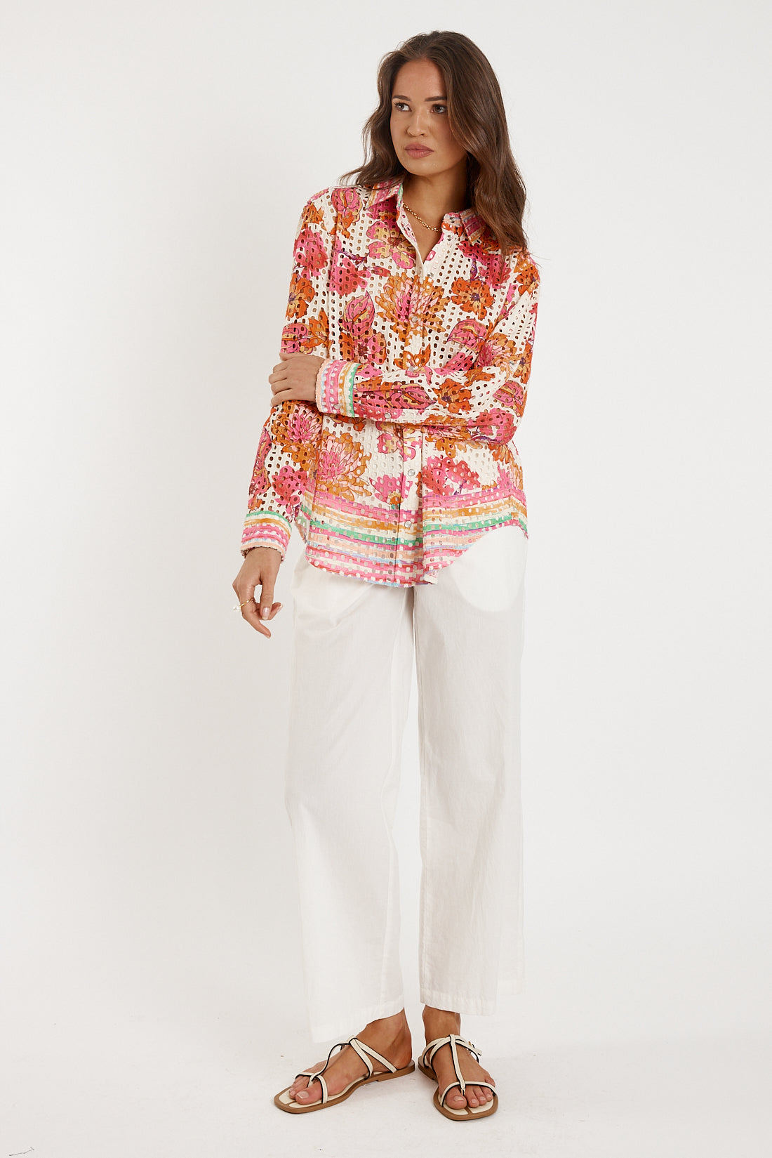 Rubyyaya Sunrise Shirt Pink