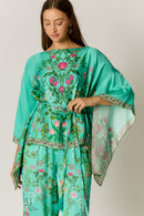 PRE SALE | Rubyyaya Tatiana Poncho Green