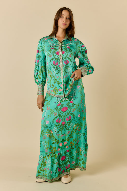PRE SALE | Rubyyaya Tatiana Skirt Green