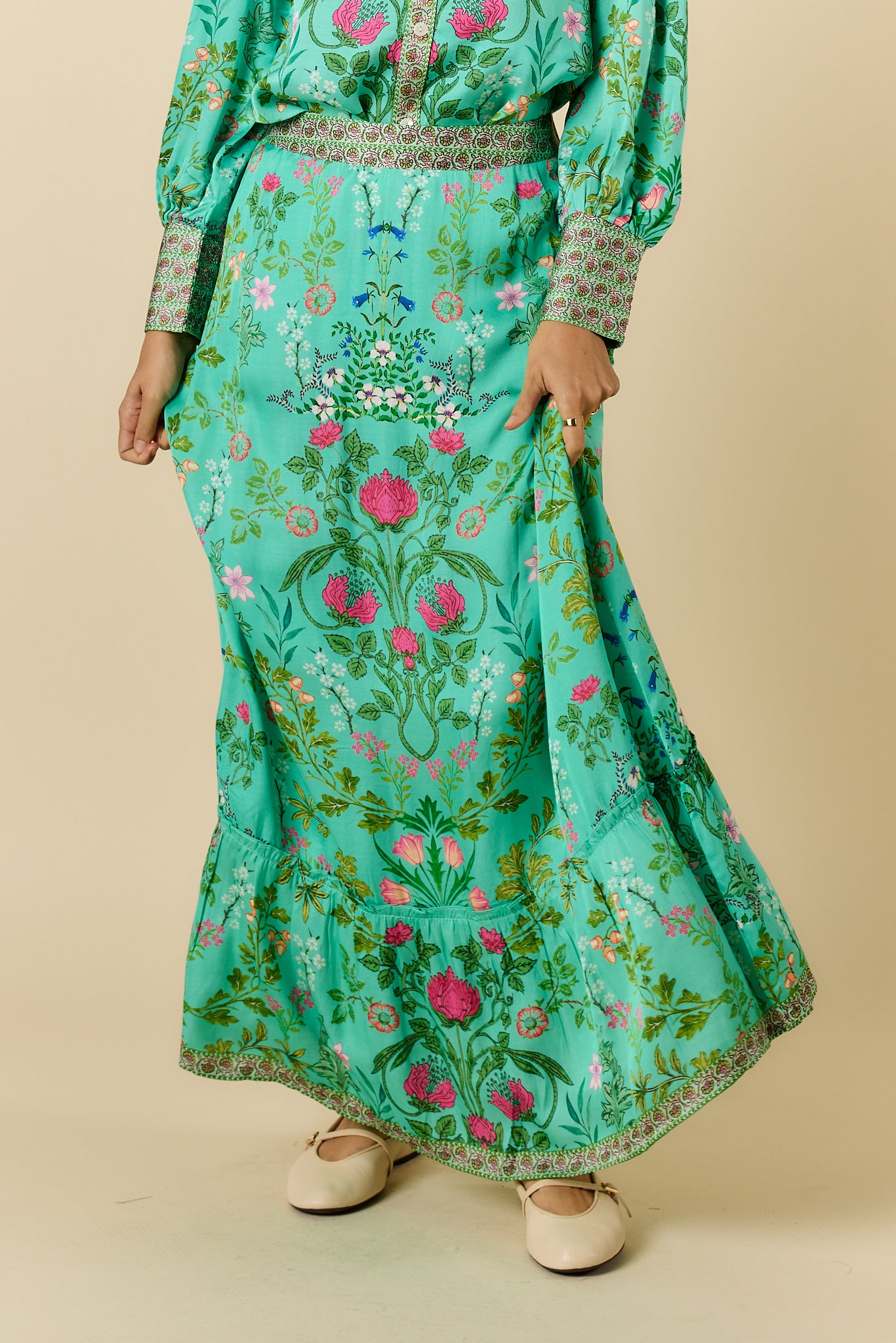 PRE SALE | Rubyyaya Tatiana Skirt Green