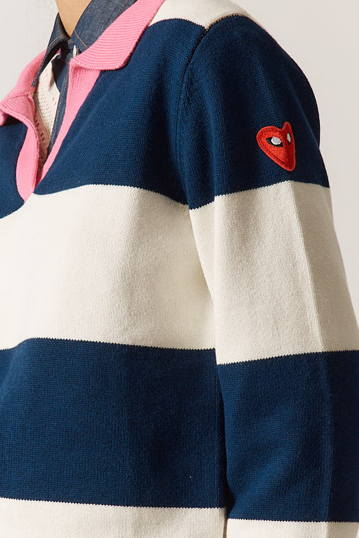Rubyyaya Team Spirit Sweater Stripe