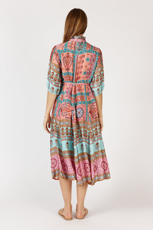 Rubyyaya Tirupati Maxi Print