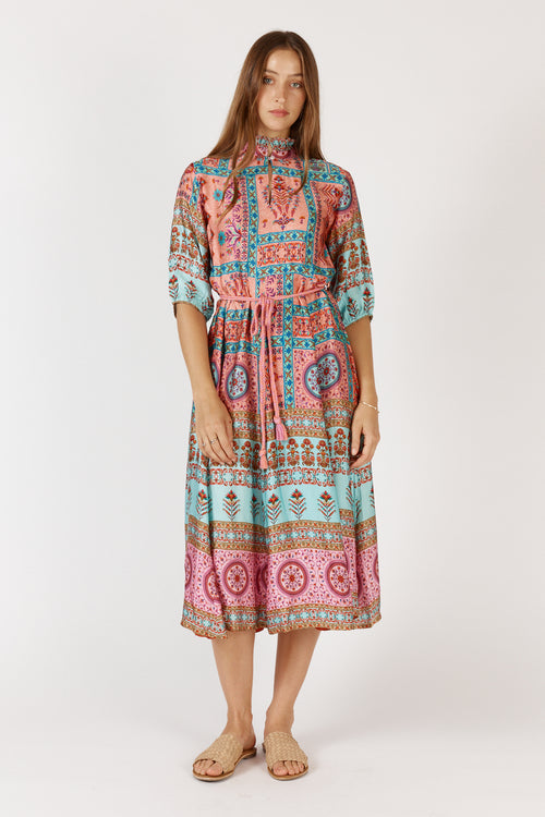 Rubyyaya Tirupati Maxi Print