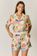 Rubyyaya Tropea Short Print
