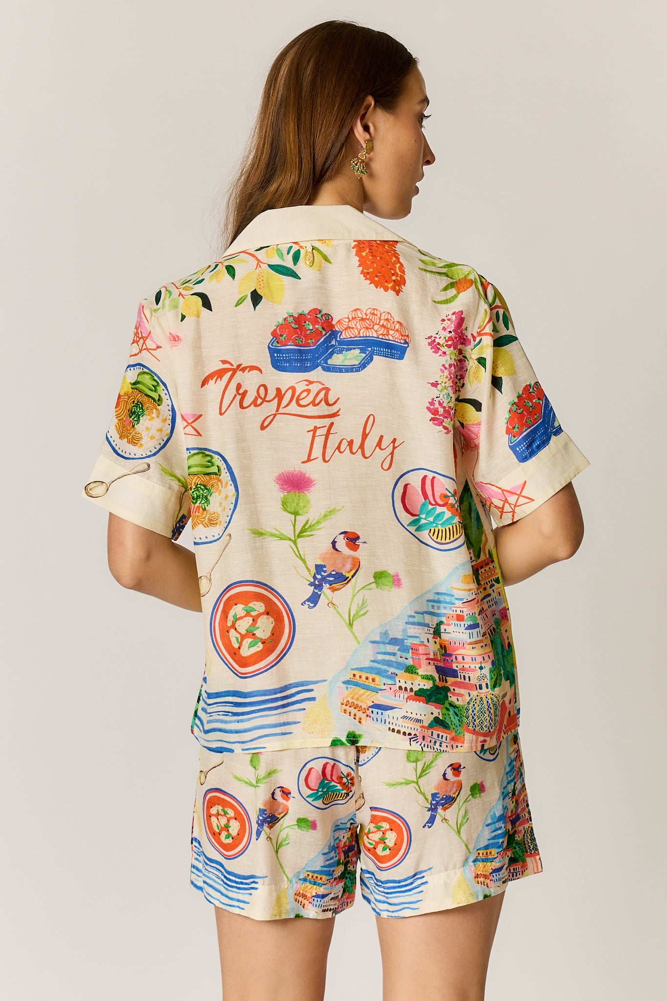 Rubyyaya Tropea Shirt Print