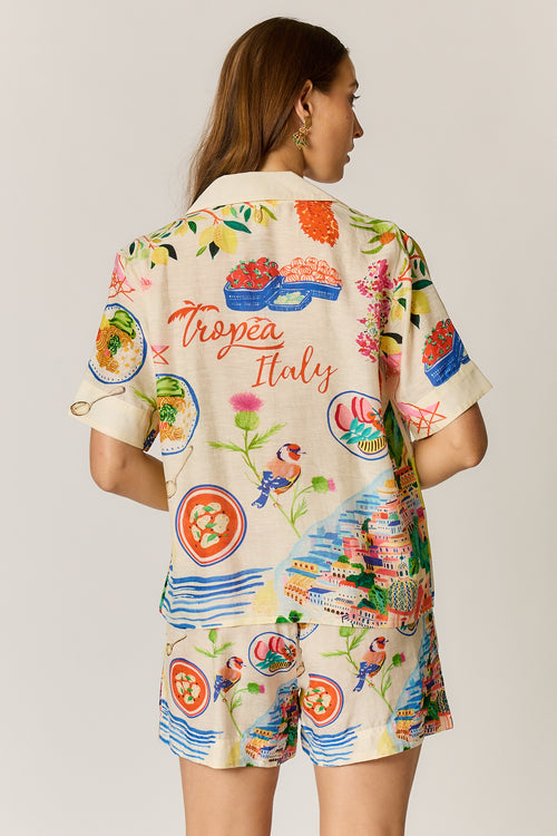 Rubyyaya Tropea Shirt Print