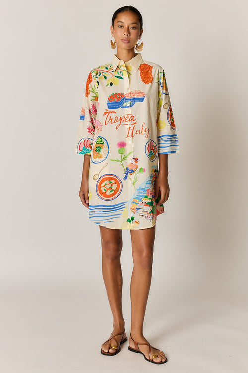 Rubyyaya Tropea Shirtmaker Print