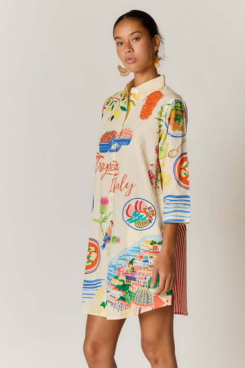 Rubyyaya Tropea Shirtmaker Print
