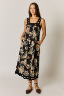 Rubyyaya Tucan Strap Midi Black