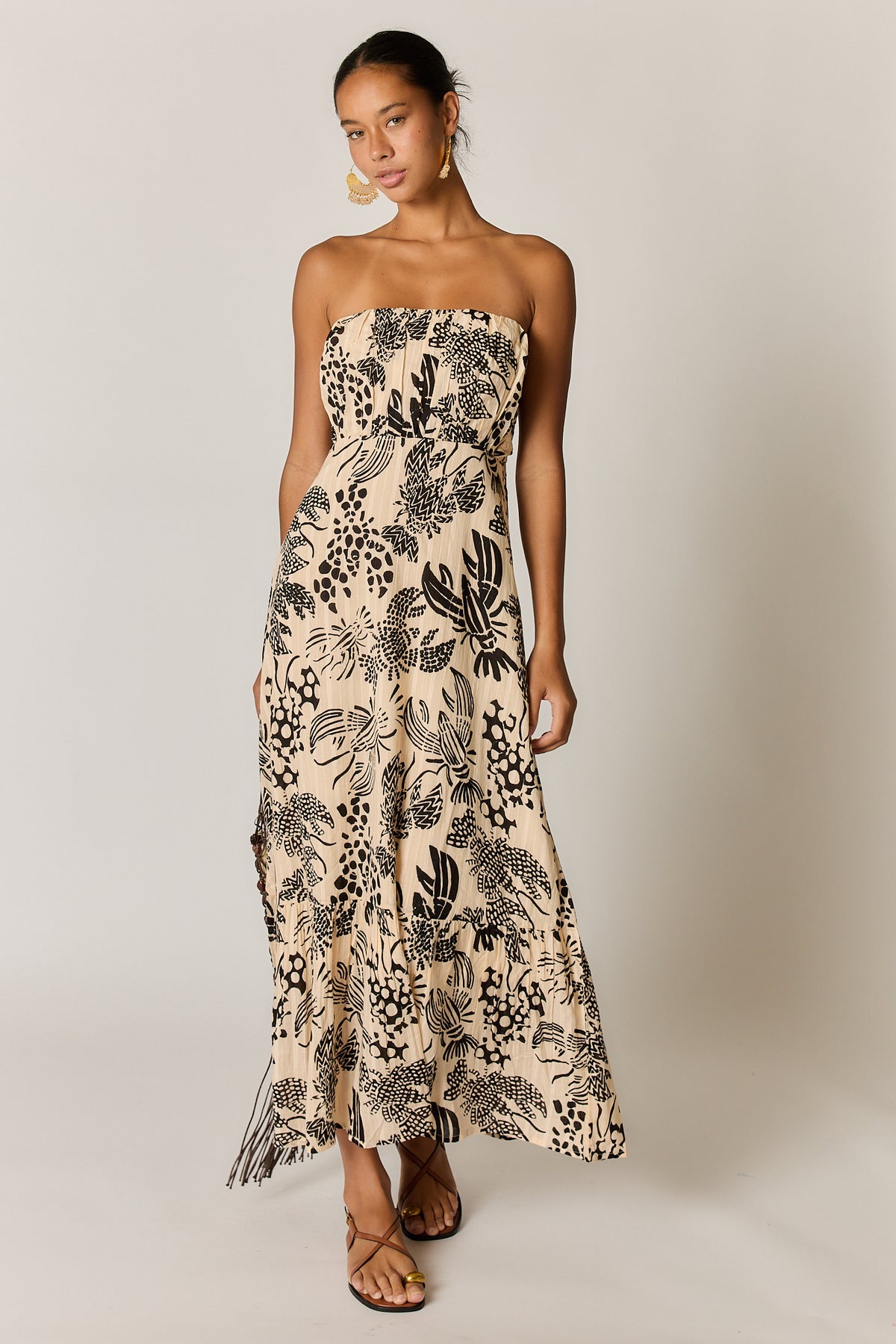 Rubyyaya Under Sea Strapless Black