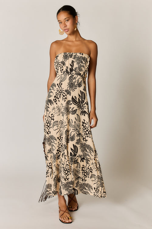 Rubyyaya Under Sea Strapless Black
