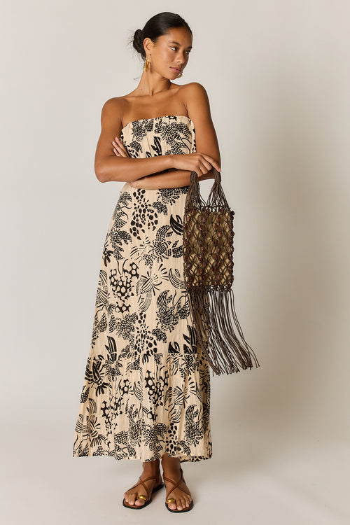 Rubyyaya Under Sea Strapless Black