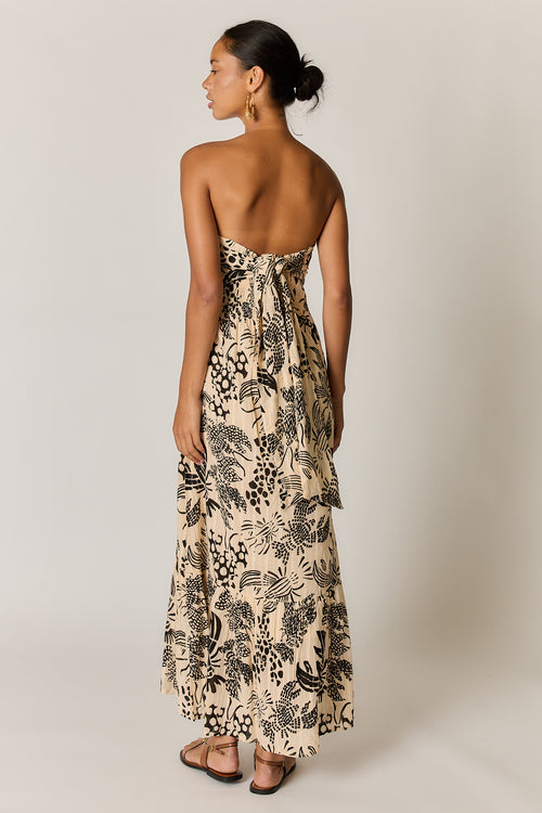 Rubyyaya Under Sea Strapless Black