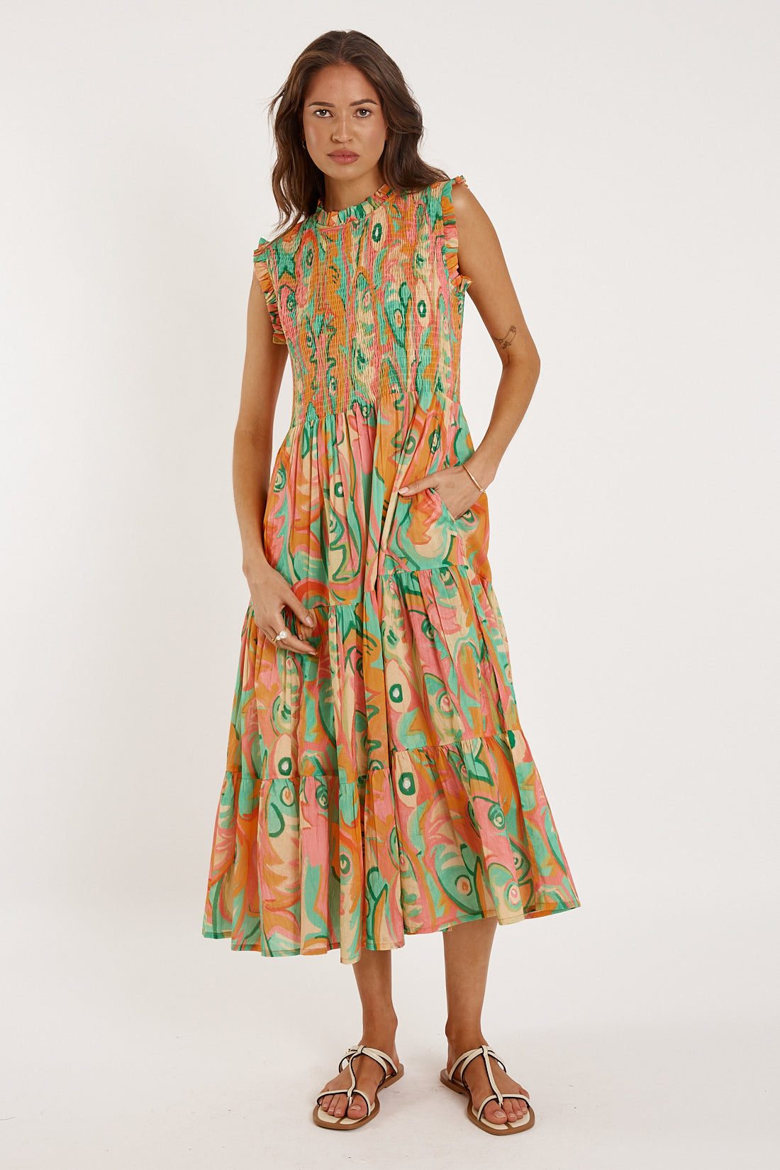 Rubyyaya Upstream Maxi Print