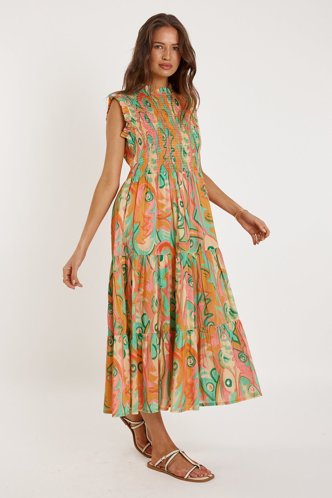 Rubyyaya Upstream Maxi Print