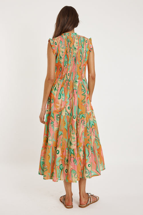Rubyyaya Upstream Maxi Print