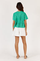 Rubyyaya Vivian Top Emerald