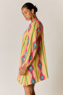 Rubyyaya Zeinert Tunic Dress Blue