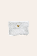 Coin Purse | Metallic Silver