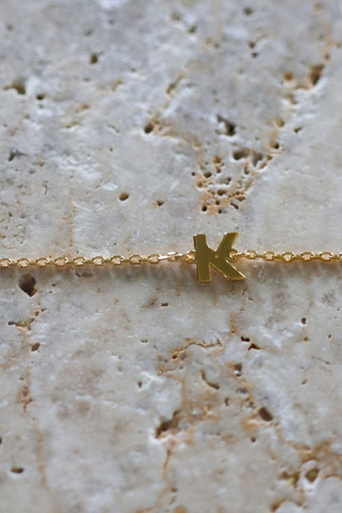 Initial Bracelet Gold - Kabana Shop