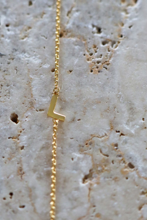 Initial Bracelet Gold - Kabana Shop