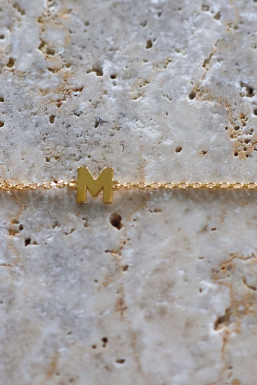 Initial Bracelet Gold - Kabana Shop