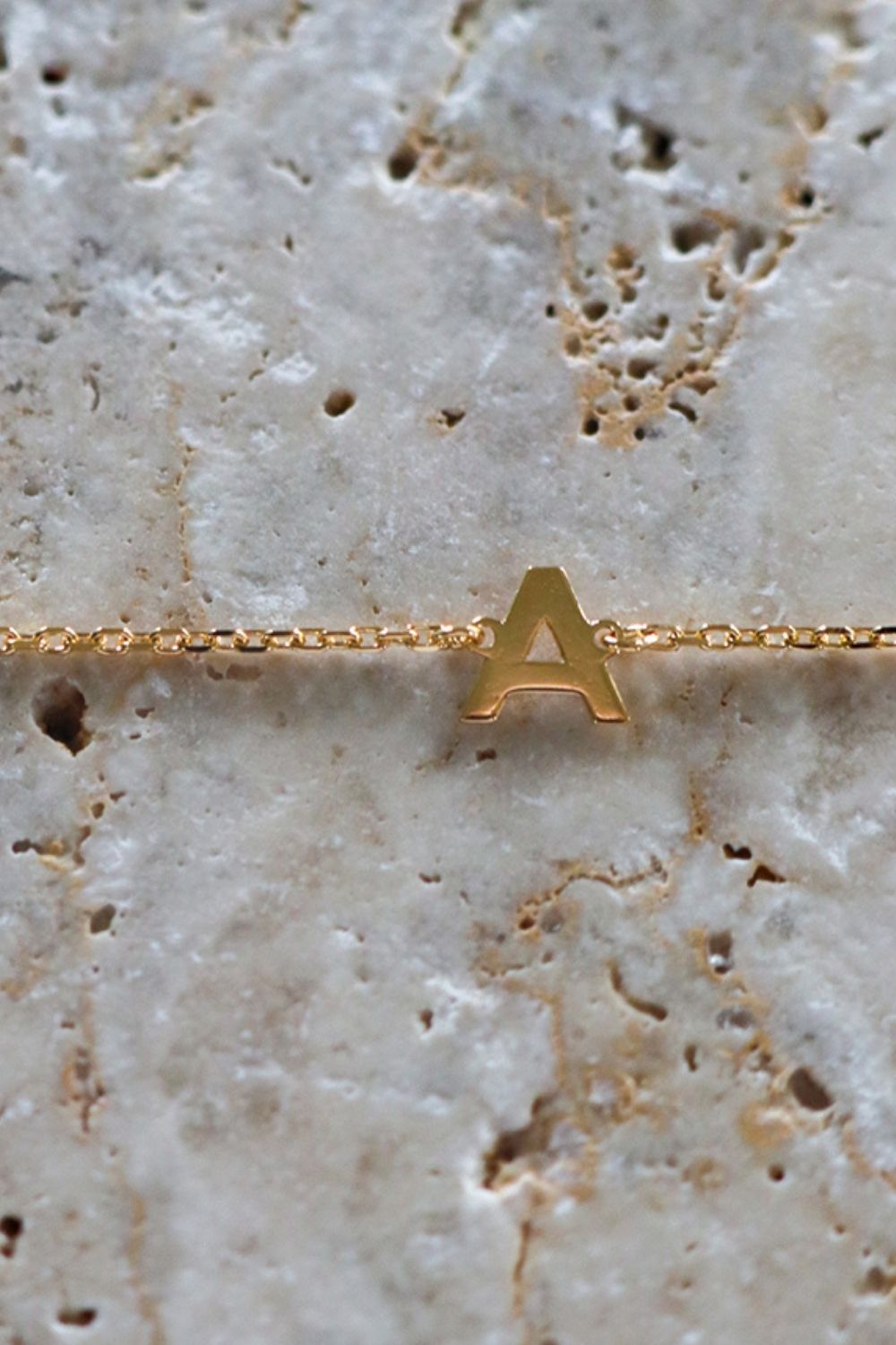 Initial Bracelet Gold