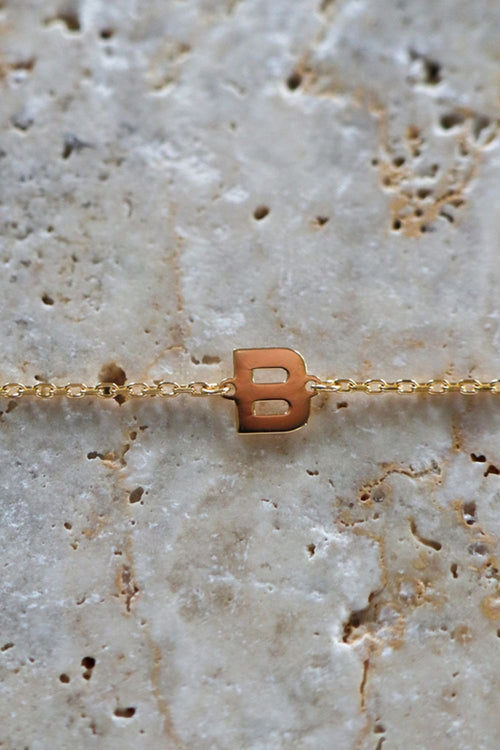 Initial Bracelet Gold - Kabana Shop