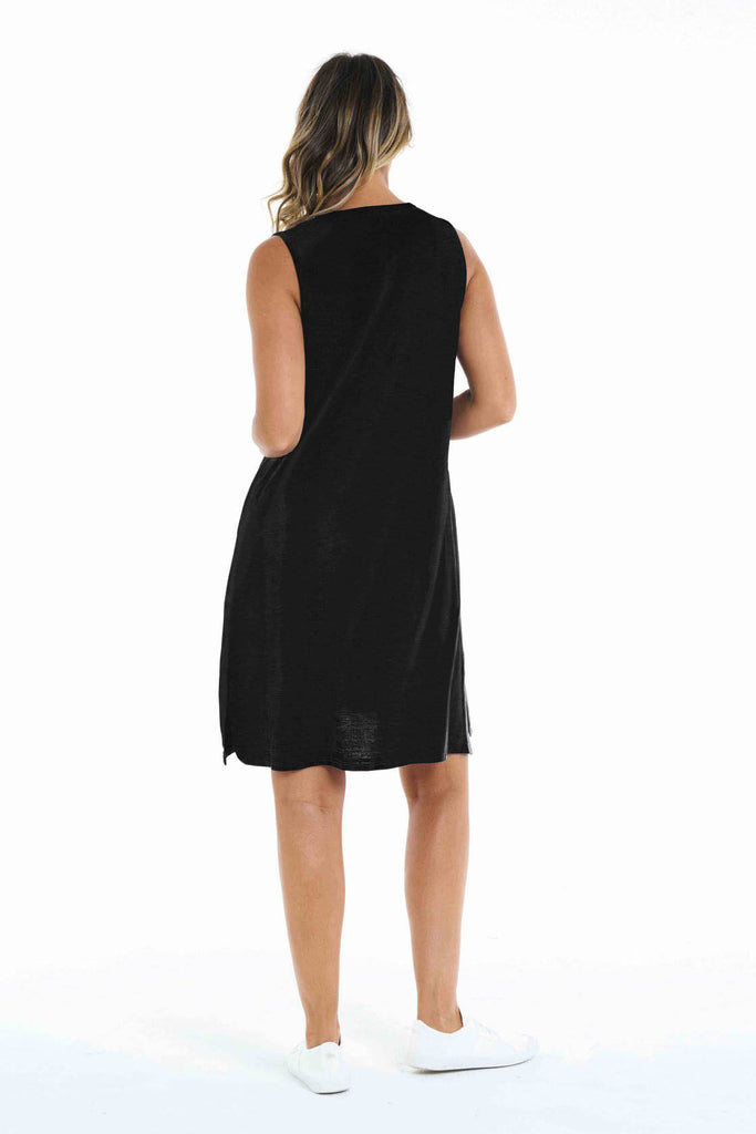 Summer Dress Black - Kabana Shop