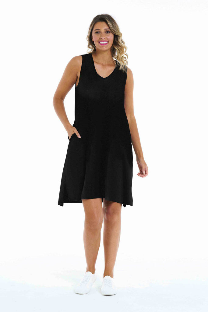 Summer Dress Black - Kabana Shop