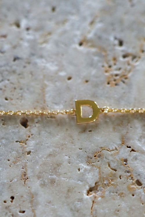 Initial Bracelet Gold - Kabana Shop