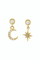 Jewel Citizen | Celestial Drop Earrings Gold