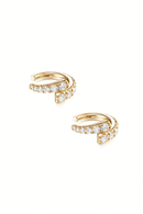 Jewel Citizen | Diamond Crescent Cuff Gold