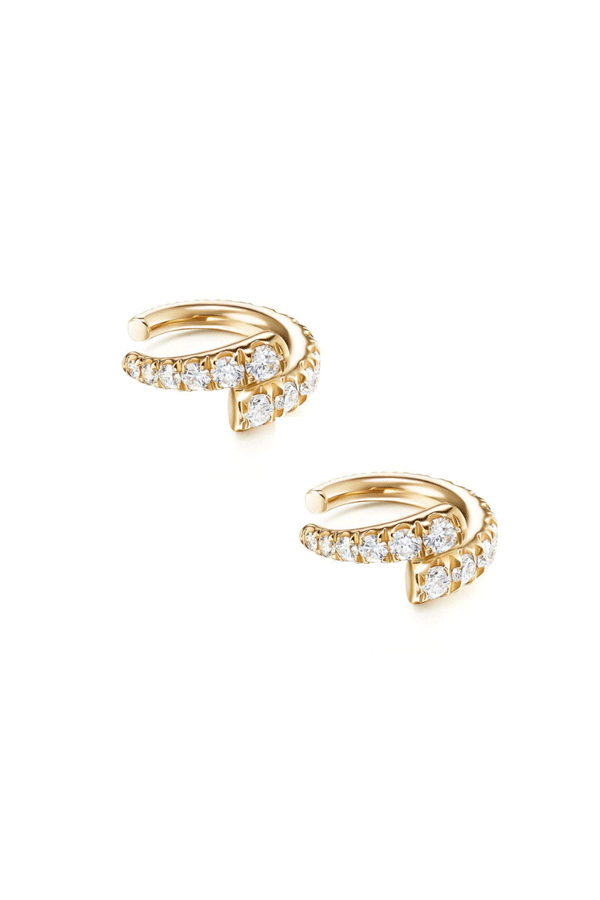 Jewel Citizen | Diamond Crescent Cuff Gold