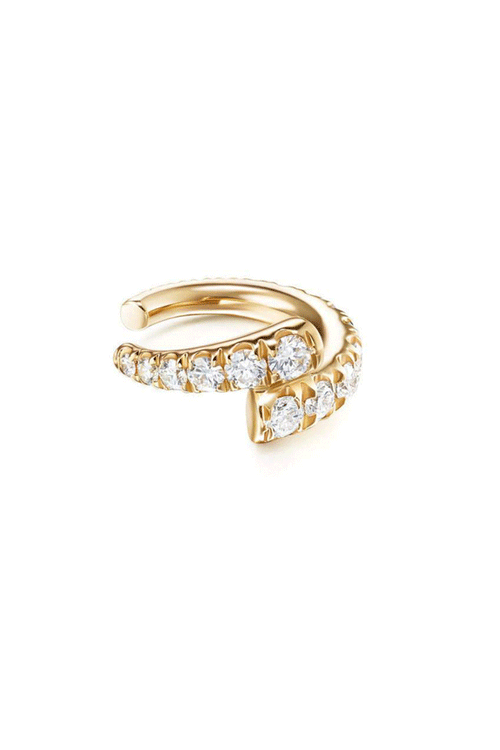 Jewel Citizen | Diamond Crescent Cuff Gold