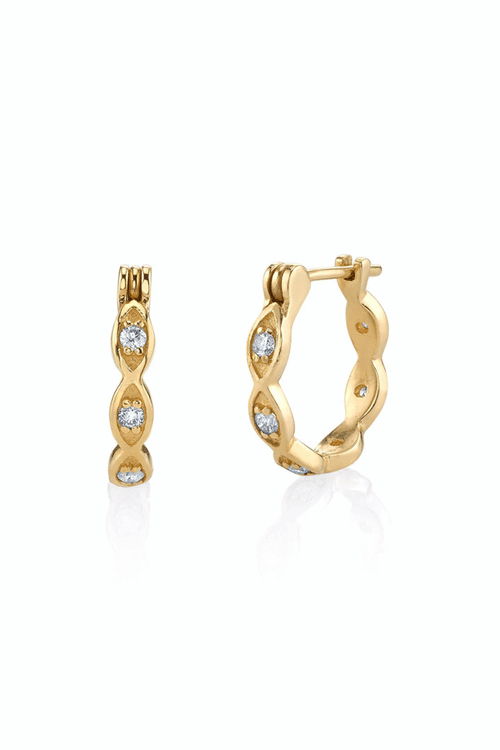 Jewel Citizen | Francesca Hoop Earrings Gold