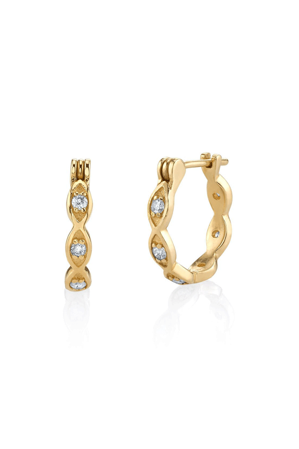 Jewel Citizen | Francesca Hoop Earrings Gold
