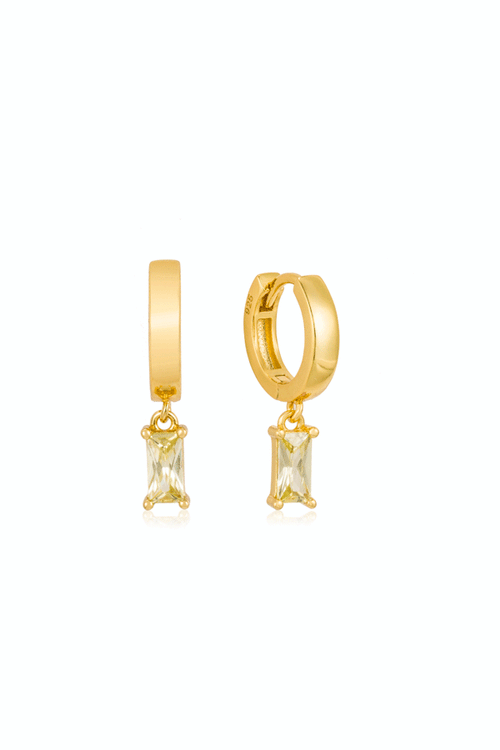 Jewel Citizen | Isla Olive Hoop Earrings
