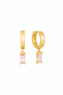 Jewel Citizen | Isla Pink Hoop Earrings