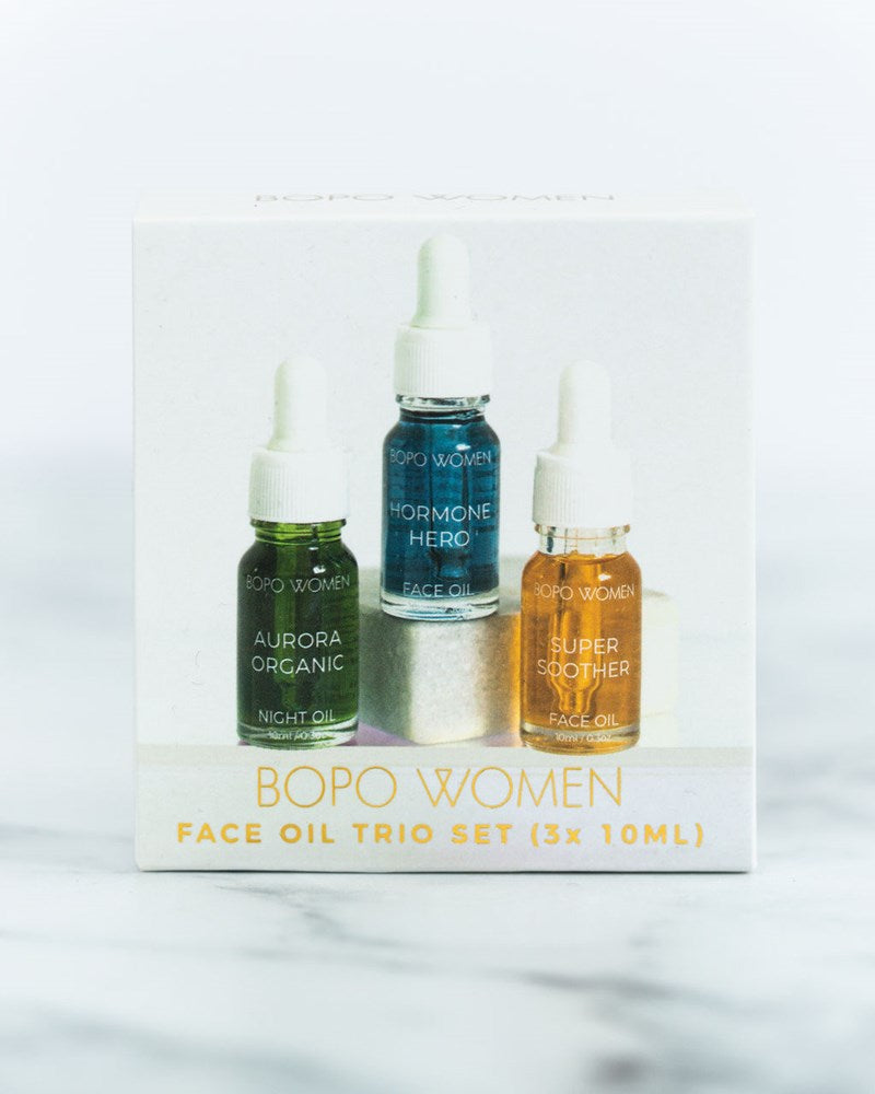 Bopo Mini Face Oil Trio