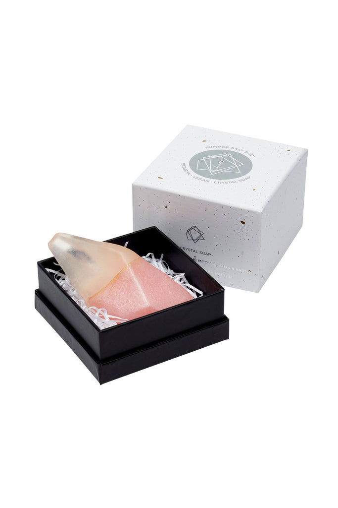 Summer Salt Crystal Soap Rose Quartz - Kabana Shop
