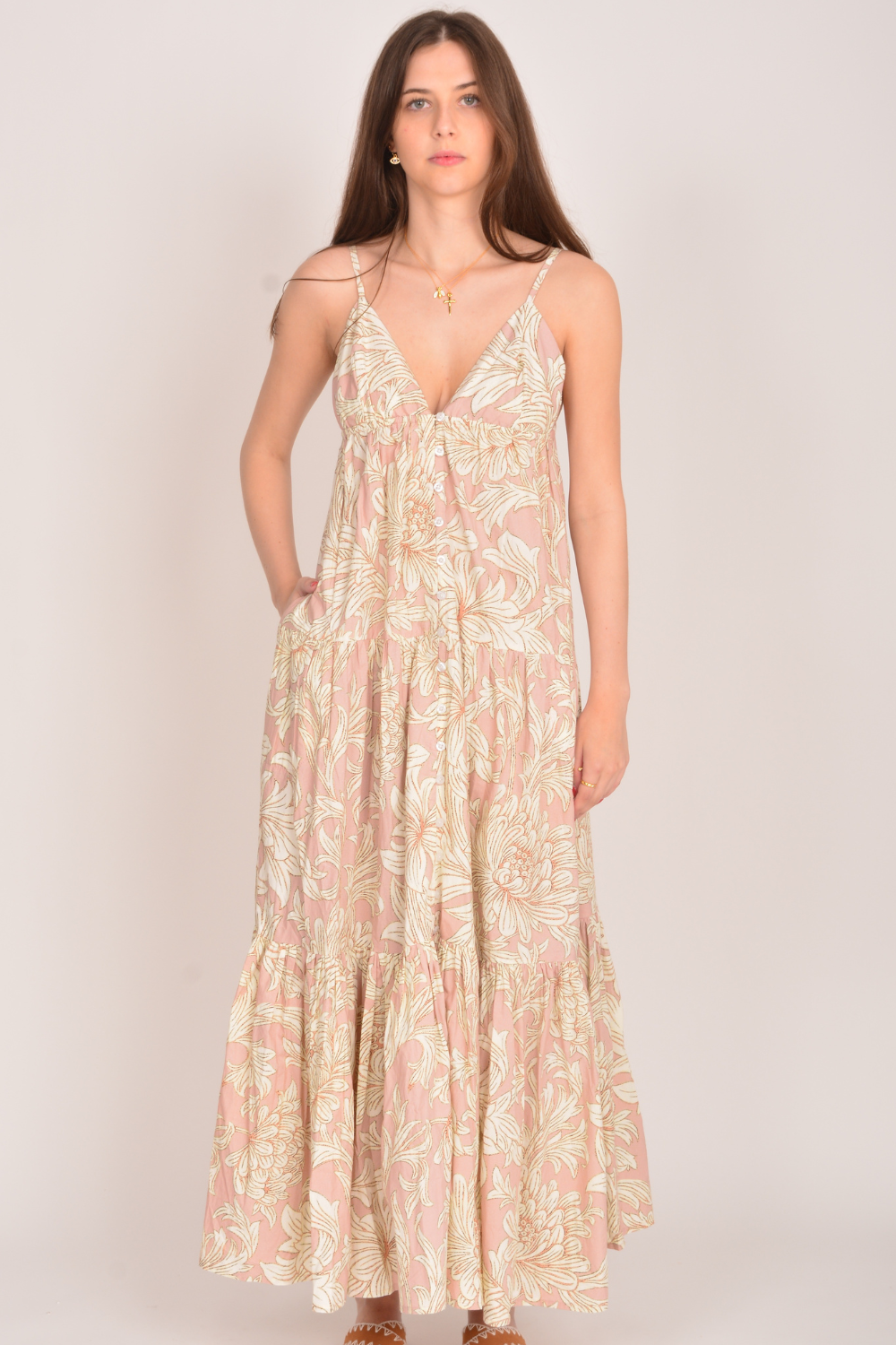 Itami Marini Dress Peoni