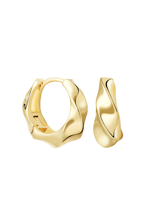 Jewel Citizen | Wave Hoop Earrings