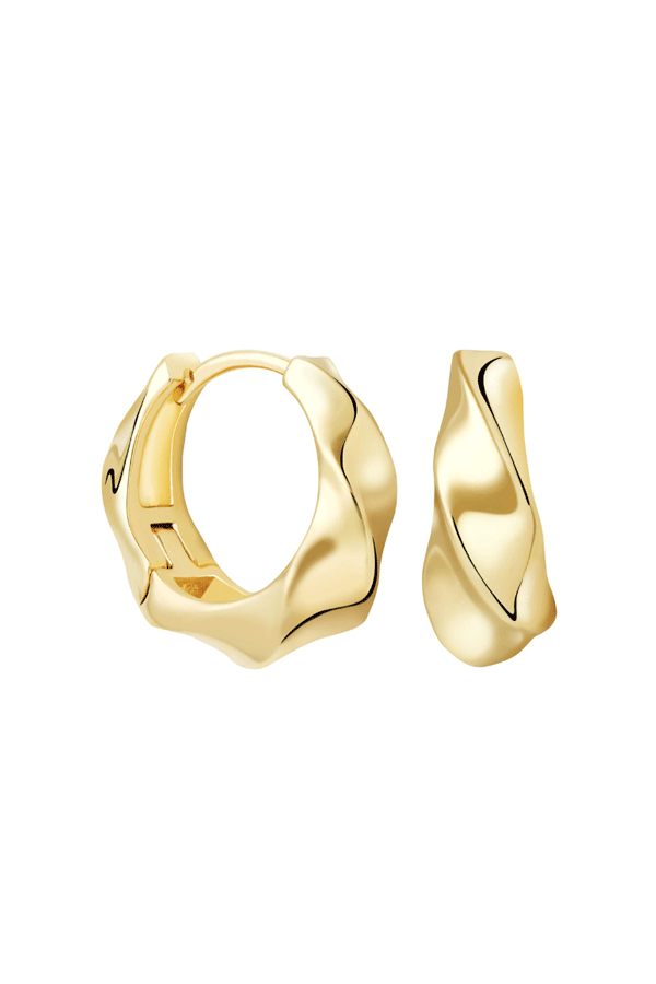 Jewel Citizen | Wave Hoop Earrings