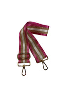Stripe Pink Bag Strap