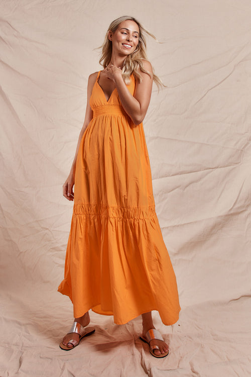 Itami Mariette Dress Orange