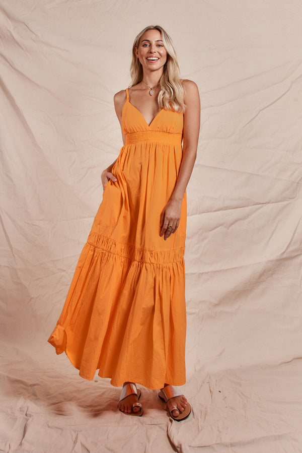 Itami Mariette Dress Orange