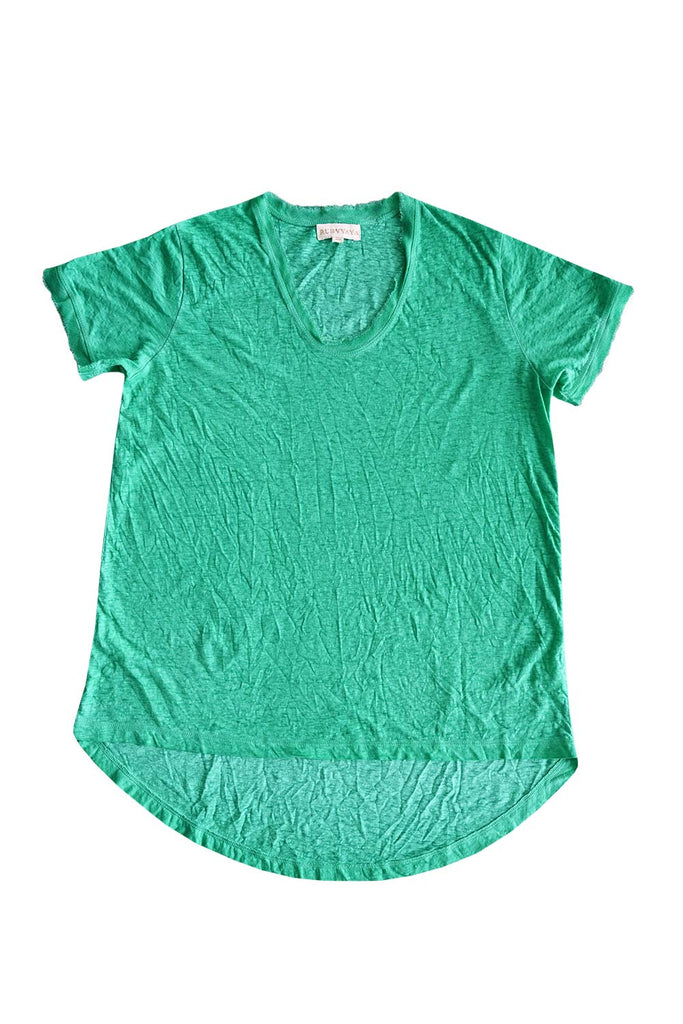 Plain T-Shirt Emerald - Kabana Shop