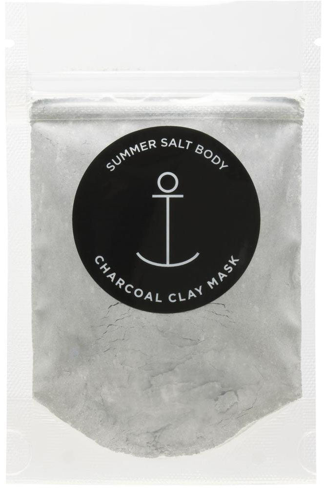 Summer Salt Mini Charcoal Clay Mask - Kabana Shop