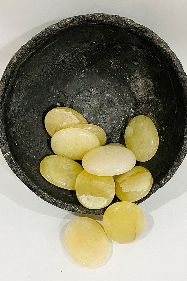 Yellow Adventurine Worry Stone - Kabana Shop